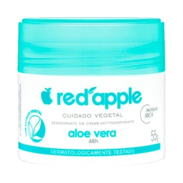 Desodorante Red Apple Creme Aloe Vera 55g