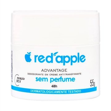 Desodorante Red Apple Creme Sem Perfume 55g