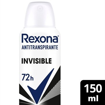 Desodorante Rexona Aerossol Women Invisible 150ml