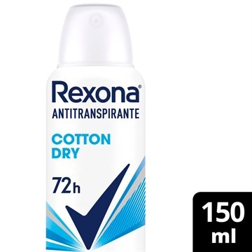 Desodorante Rexona Aerossol Cotton 150ml
