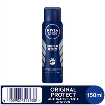 Desodorante Nivea Aerosol Masculino Original Protect 150ml
