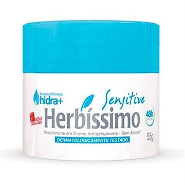 Desodorante Herbíssimo Cremoso Sensitive 55g