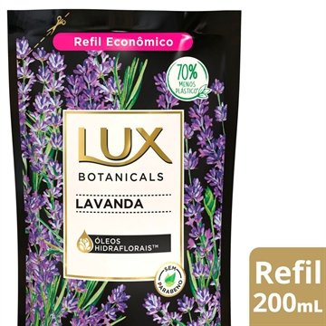 Sabonete Líquido Lux Botanicals Lavanda Refil 200ml