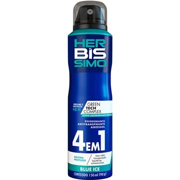 Desodorante Herbíssimo Aerossol Blue Ice 150ml