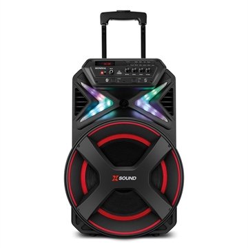 Caixa Amplificada Mondial Xsound 500W Preta Cm-500-N Bivolt