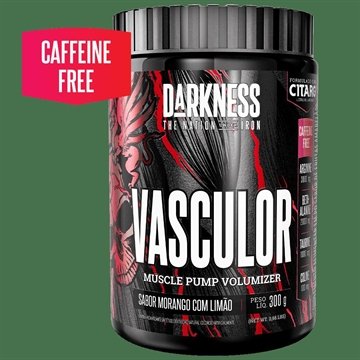 Pré Treino Vasculor Muscle Pump Sem Cafeína Darkness 300G