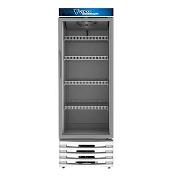 Refrigerador Venax 550 Litros VV550L, Vitrine Vertical, Porta de Vidro, Branco, 110V