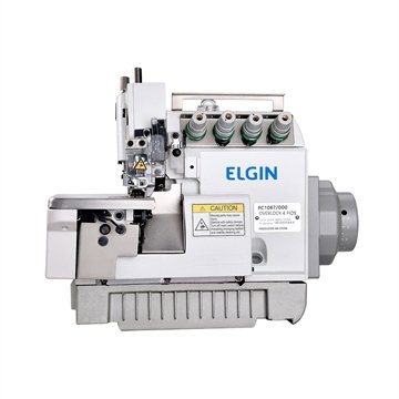 Máquina de Costura Elgin 41PCI1067 Industrial, Overlock, Ponto Cadeia, Completa, Bivolt
