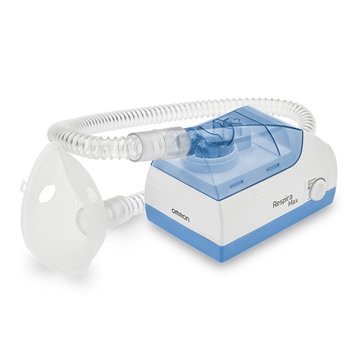 Inalador Ultrasônico Omron Respiramax NE-U702 Azul/Branco Bivolt