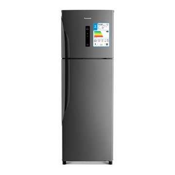 Geladeira/Refrigerador Panasonic 387 Litros NR-BT43PV1T | 2 Portas, Frost Free, Econavi, Titânio, 110V