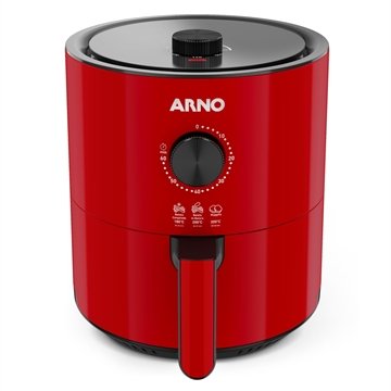 Fritadeira sem Óleo Air Fryer Arno Ultra UFRV | 4,2 Litros, 1620W, Vermelho,