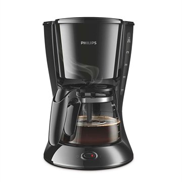 Cafeteira Elétrica Philips RI7461 Drip Daily | Jarra de Vidro, Preta,