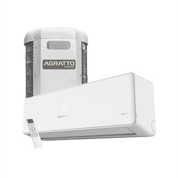 Split Agratto Hw Inverter 9.000 Btu/H F Monofásico Br Knicst9f-02 220V