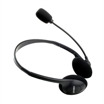 Headphone Maxprint 602314, com Microfone, Preto