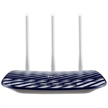 Roteador Wireless Tp-Link Archer C20W AC750, 733Mbps, Dual Band, 4 portas, 3 Antenas
