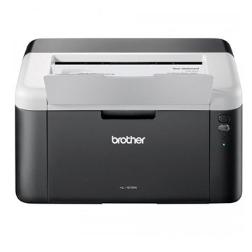 Impressora Brother HL1212W Laser, Monocromático, Wi-fi, Wireless, Preto, 110V