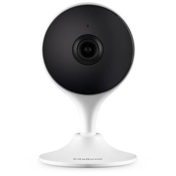 Câmera Inteligente Intelbras IM3 C, Wi-Fi, Full HD, Acesso Remoto, Branco/Preto