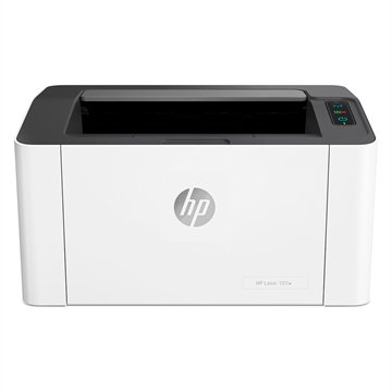 Impressora HP 4ZB78A 107W | Laser, Monocromática, Wi-Fi, USB 2.0, Branco, 220V