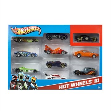 Carrinho Hot Wheels Básico 54866 - Embalagem com 10 Unidades(sortidos)