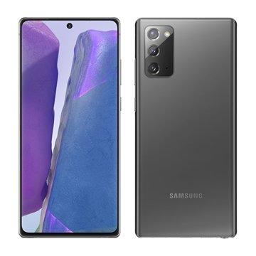 Smartphone Samsung Galaxy Note 20, Cinza, Tela 6.7"| Android 10, 5G+Wi-Fi+NFC, 3 Câm Traseira em 12/64/12MP, Frontal 10MP,256G