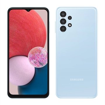 Smartphone Samsung Galaxy A13, Azul, Tela 6.6", 4G+Wi-Fi, And. 12, Câm. Tras. de 50+5+2+2MP, Frontal 8MP, 4GB RAM, 128GB