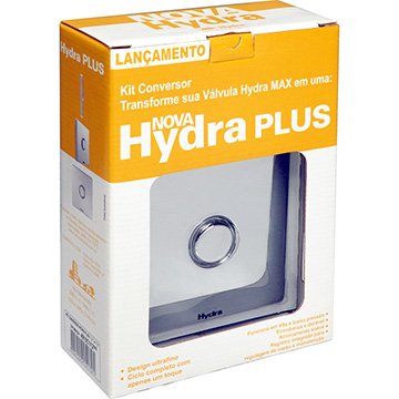 Kit Adaptador Hydra Max 4916-C-PLS para Hydra Plus 1,1/4 e 1,1/2 Cromado