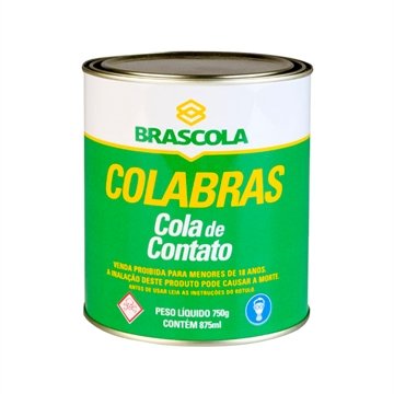 Cola Contato Brascola Colabras com Toluol 750g