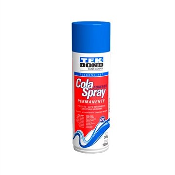 Cola Contato Tekbond Spray Permanente 305g/500ml