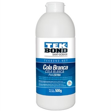 Cola Branca Extra Tekbond 12 unidades de 500g