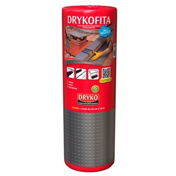Drykofita Fita Aluminizada Impermeabilizante Dryko 45cmx10m