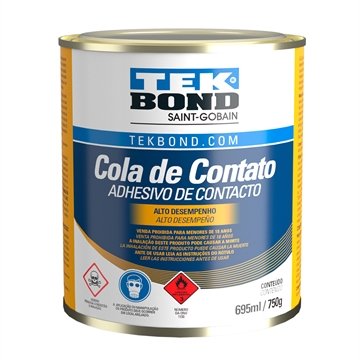 Cola Contato Tekbond com Toluol 750g