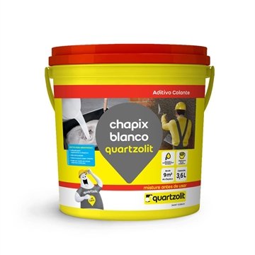 Chapix Quartzolit Aditivo Branco para Chapisco Galão 3,6 Litros