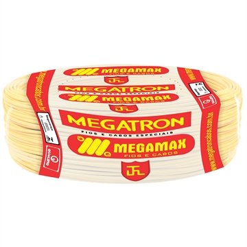 Cabo Flexível Megatron 1,5MMx100M Rolo 750V Amarelo