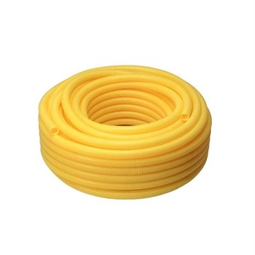 Eletroduto PVC Krona Flexível Corrugado 25mm x 10m Amarelo