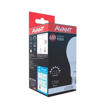 Lâmpada LED Avant 15W E27 6,5K Branca 25000H 1311 Lumens Bivolt