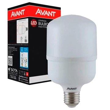 Lâmpada LED Avant | 20W, Branca, E27, 6,5K, Normatizada, Bivolt