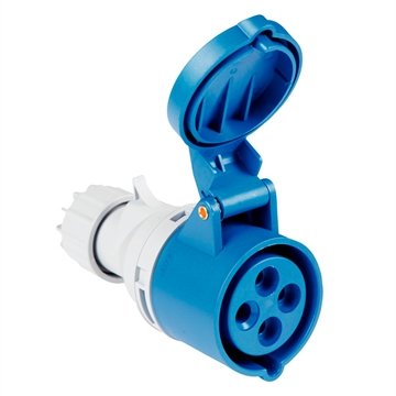 Tomada Acoplada Tramontina Industrial 3P+T 32A 220-250VCA 9H