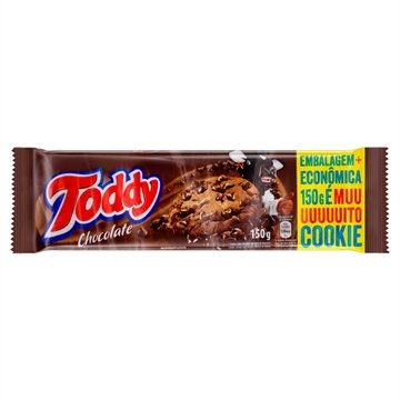 Biscoito Toddy Cookies Chocolate 150g Embalagem com 30 Unidades