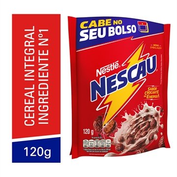 Cereal Nestlé Nescau Matinal Sachê 120g - Embalagem com 20 Unidades
