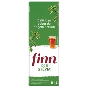 Adocante Finn Stevia Líquido 65ml