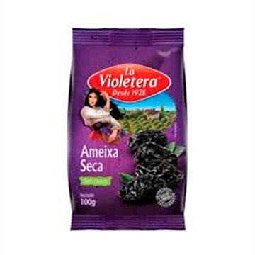 Ameixa Seca La Violetera sem Casca 100g Embalagem com 30 Unidades