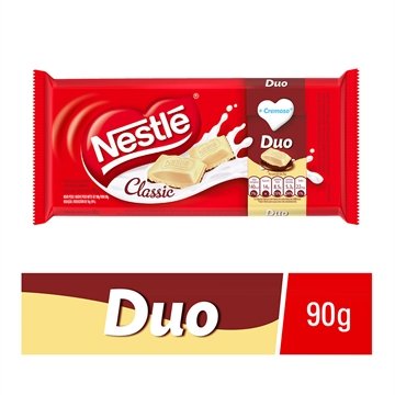 Chocolate Nestlé Classic Duo 90g - Embalagem com 14 Unidades