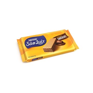 Biscoito Nestlé Wafer Chocolate 110g - Embalagem com 32 Unidades