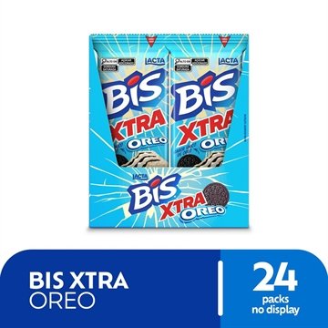 Chocolate Bis Xtra Oreo 45g - Display com 24 Unidades