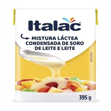 Leite Condensado Italac Mistura Láctea UHT 27x395g