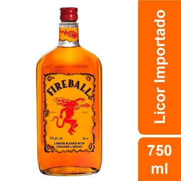 Fireball Licor de Whisky com Canela 750ml
