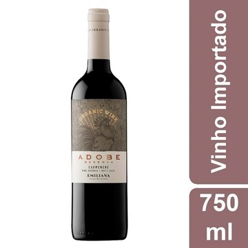 Vinho Importado Chileno Adobe Reserva Carménere Tinto 750ml