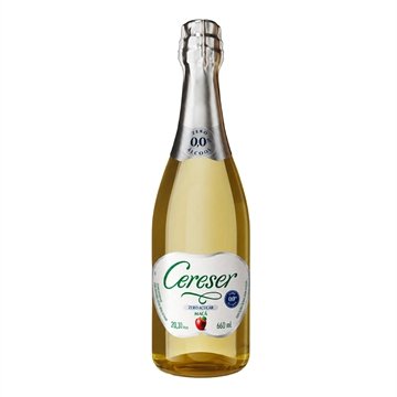 Bebida Gaseificada Cereser Sidra Maçã Zero Açúcar Sem Álcool 660ml