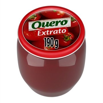 Extrato de Tomate Quero 190g - Embalagem com 24 Unidades
