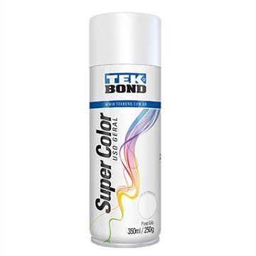 Tinta Spray Tekbond Uso Geral Branco Fosco 350ml